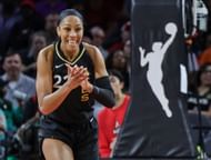 A'ja Wilson of the Las Vegas Aces